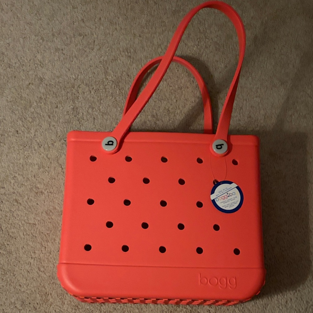Baby Bogg Bag Coral Tote Bag: Brand new